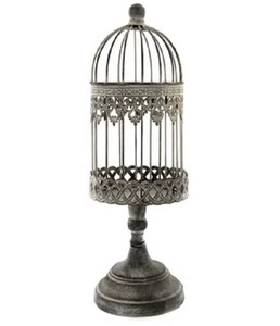 Refugio Protector para Pájaros de Exterior con Estructura Metálica Resistente y Entrada Segura, Color Blanco, para Colgar en el Jardín - Product Image 3