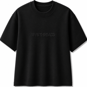 T-shirts surdimensionnés vintage personnalisés en coton épais, style streetwear, broderie personnalisée, vêtements OEM/ODM - Product Image 6