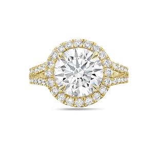 2 CT Lab Grown <b>Emerald</b> Cut Halo Diamond Engagement <b>Ring</b> 925 <b>Silver</b> Rhodium Plated Party & Gift - Product Image 2