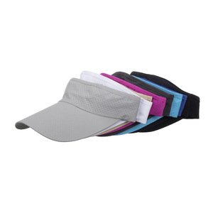 Adjustable Visor UV protection Headspace Solid Sports Tennis Golf Running Sunblock <b>Hat</b> <b>Summer</b> Breathable Sun <b>Hat</b> Men Women - Product Image 4
