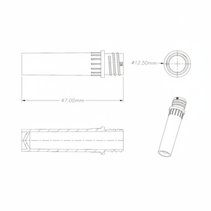 Tube à centrifuger en plastique PP de 2 ml, petit flacon, Yamazaki Mold (TW) |   Capuchon à vis à fond plat de qualité médicale, OEM/ODM disponible, 0,02 mm - Product Image 4