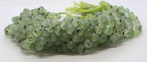 Natural Prehnite Smooth Round Ball <b>Beads</b> 8-9MM Moss Prehnite Gemstone <b>Beads</b> 14 Inch Prehnite <b>Beads</b> For Jewelry Making Wholesale - Product Image 4