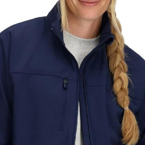 Chaquetas Softshell para Mujer con Cuello Alto y Cremallera Frontal, Personalizadas con Logotipo, Ligeras - Product Image 6