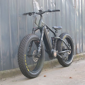 Bicicleta Eléctrica Híbrida de 1000 Vatios con Motor, Batería de Litio de 48V 20Ah, Cuadro de Aluminio y Neumáticos Gruesos de 26'' - Product Image 5