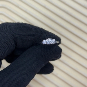 Anillo de Diamantes de 1 Quilate, Corte Brillante Redondo, Cultivado en Laboratorio, Certificado por IGI, Oro Blanco de 14K, Color F, Claridad VS1, Anillo de Compromiso para Mujer, Joyería Fina - Product Image 1