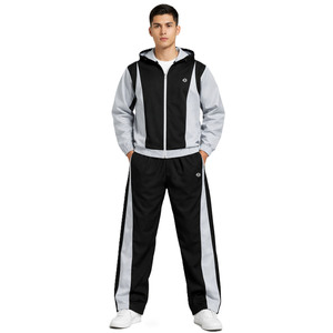 OEM Custom Logo Nylon Windbreaker Tracksuit Set for <b>Men</b> Streetwear Lightweight Outdoor <b>jacket</b> for <b>men</b> Wholesale Bulk Supply - Product Image 1
