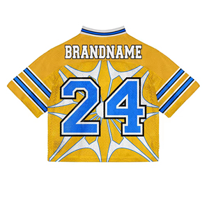 Fabricant sur mesure de t-shirts amples personnalisés, maillots de football et de basketball en mesh, 100% polyester, coupe régulière pour adultes, séchage rapide - Product Image 6