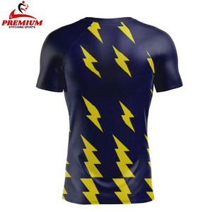 เสื้อรัดกล้ามเนื้อสำหรับผู้ชายแบบ OEM ออกแบบเองได้ พิมพ์ลายแบบ Sublimation ระบายอากาศได้ดี ต้านเชื้อแบคทีเรีย แห้งเร็ว - Product Image 2