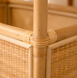 Table à langer en rotin naturel de haute qualité, meubles de nurserie faits à la main, best-seller, fabrication OEM ODM, vente en gros - Product Image 2