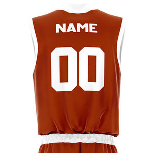 Tenue de basketball unisexe respirante à séchage rapide, personnalisable, couleur unie, service OEM, vente chaude - Product Image 6