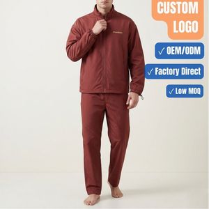 Conjunto Deportivo Premium de Chaqueta y Pantalones Cortavientos de Nailon para Deportes al Aire Libre, OEM ODM - Product Image 1