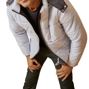 Veste d'hiver matelassée oversize en duvet pour homme, style prix de gros / Veste d'hiver chaude décontractée et tendance, best-seller 2026 - Product Image 4