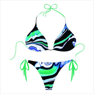 Traje de Baño de Dos Piezas Personalizado para Mujer, Bikini Elegante y Ropa de Playa, Producto Premium, Conjunto de Bikini para Damas - Product Image 5