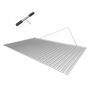 Erpice a Rete in Acciaio Zincato ad Alta Efficienza 5 x 3 Piedi per Trattori - Accessori Durevoli - Product Image 1