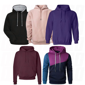 Premium 100% Cotton Winter Fleece Hoodies with Digital Printing Casual Pullover Sweatshirts Warm Soft Streetwear Hoodies for Men - Product Image 1