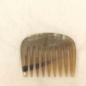 Peigne en corne de buffle naturelle artisanal de haute qualité, personnalisé, pour le coiffage des cheveux, durable, style ange - Product Image 2