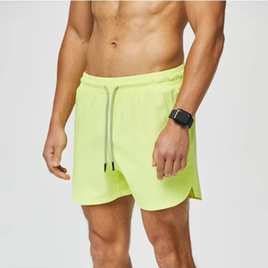 Shorts en coton épais pour hommes, style décontracté, avec cordon de serrage, pour la gym, fabrication OEM - Product Image 6