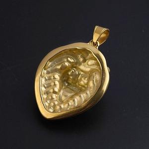 Colliers pendentifs tête de lion, bijoux hip-hop, pendentifs hipster tête de lion micro-sertis de moissanite, pendentifs mode hip-hop pour hommes - Product Image 2