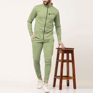Chándal de Forro Polar con Diseño Moderno, Resistente al Viento, de Algodón y Poliéster, con Logotipo Personalizado, Talla Grande para Hombre - Product Image 5