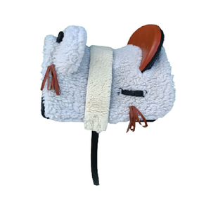 Silla de montar portuguesa española Vaquero disponible en cuero de 16 pulgadas, con armazón de fibra de vidrio, aparejos de equitación Vaquera española. - Product Image 2