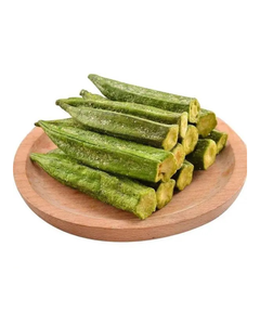 Okra Verde en Rodajas, Congelada IQF, Certificada, a Granel, Fresca Congelada, Entera, Picada, para Sopa de Gumbo, Suministro al por Mayor - Product Image 5