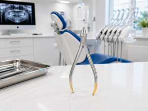 Alicates para pico de pájaro con ranuras, instrumento de acero inoxidable para doblar alambres dentales y ortodoncia, proveedor CE ISO de la INDIA - Product Image 2