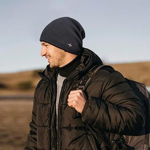 Gorro de Punto de Invierno al por Mayor, Gorro con Logo Personalizado, Gorro Cálido con Puño, Gorro Unisex de Punto Acanalado, Gorro de Invierno con Bordado Personalizado - Product Image 6