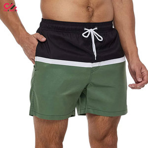 Pantalones Cortos Deportivos de Color Sólido para Hombre Care Master, de Secado Rápido, Cintura Elástica, Tejido de Poliéster, Diseño de Cintura Media - Product Image 6