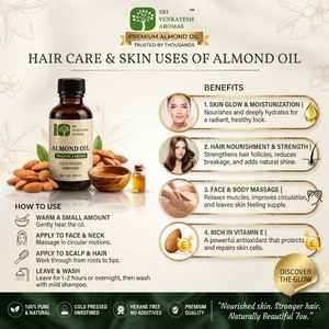 Aceite de Almendras de Grado Cosmético, Aceite Portador para el Cuidado de la Piel, el Cabello y Formulaciones de Cuidado Personal, Suministro a Granel y Opciones de Marca Privada - Product Image 2