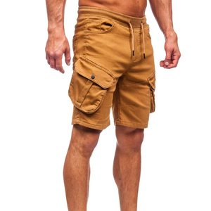 Pantalones Cortos Cargo de Algodón para Hombre, de Secado Rápido, Estilo Urbano, Casual, Rectos, con Múltiples Bolsillos, Transpirables, Personalizables - Product Image 5