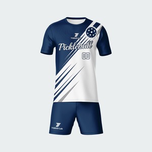 Uniforme Deportivo de Pickleball para Hombre, Diseño Moderno, Ligero, Transpirable, de Secado Rápido, Manga Corta, 100% Poliéster - Product Image 6