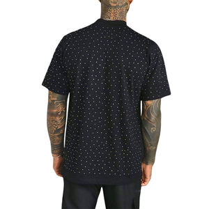เสื้อยืดคอกลมแขนสั้นผู้ชายไซส์ใหญ่ลายพิมพ์สไตล์สตรีทแวร์ลำลอง ผ้าฝ้าย ระบายอากาศได้ดี เหมาะสำหรับกิจกรรมกลางแจ้ง รับผลิตตามสั่ง ขายส่ง - Product Image 4