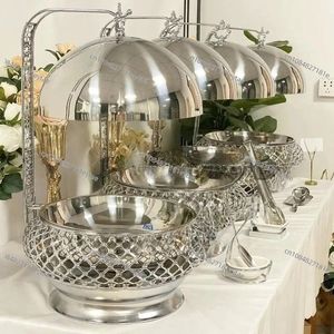 Plat, finition premium chauffe-plat, miroir poli chauffe-plat, finition brillante chauffe-plat, or argent chauffe-plat, - Product Image 6