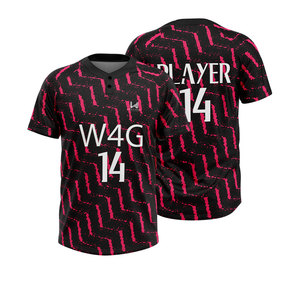 Jersey de Softbol Personalizado Transpirable de 2 Botones, Jersey de Béisbol Sublimado - Product Image 4