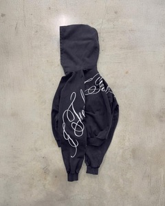 Custom Oversized Cropped <b>Zip</b> Up Hoodie Heavyweight Cotton Fleece Full <b>Zip</b> <b>Hooded</b> Sweatshirt Sleeve Streetwear Unisex hoodie - Product Image 4
