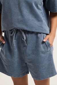 Conjunto de Ropa Formal para Mujer con Bloques de Color y Logotipo Personalizado, Camiseta de Manga Larga con Botones, Conjunto de 2 Piezas de Verano con Pantalones Cortos, 100% Algodón - Product Image 2