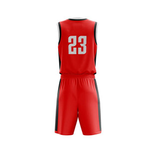 Uniformes de Baloncesto Personalizados para Equipos, Clubes y Escuelas, Uniformes Deportivos de Baloncesto de Tela Elástica y Transpirable de Alto Rendimiento - Product Image 6