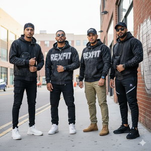 Nouveaux sweats à capuche personnalisés avec strass, vente en gros, streetwear, molleton épais 500 GSM, logos sérigraphiés, sweats à capuche zippés - Product Image 1