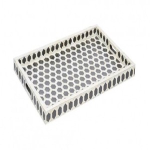 Fast Selling Design Resin Inlay Tray MDF Tray Decorative Tray Serving Tray for Kitchen and Events at very <b>low</b> selling Price - Product Image 5