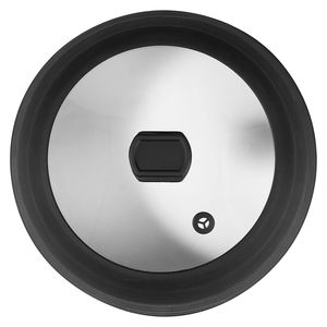 Tappetino Antispruzzi Pieghevole in Silicone Temperato per Microonde da 27,4 cm, Resistente al Calore fino a 260°C, Manicotti Protettivi per Alimenti - Product Image 5