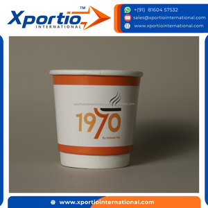 Eco Friendly Double Wall Paper Cups Waterproof Protection 4oz 120 ml Capacity Private Labeling Suitable For Hot & Cold Beverages - Product Image 5