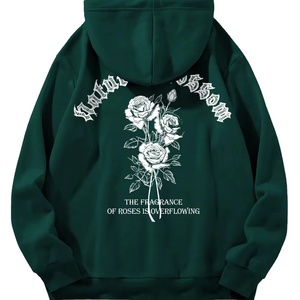 Sudadera con Capucha de Invierno para Hombre, de Alta Calidad, Personalizada, con Cierre, 100% Algodón, Ecológica, de Moda, al por Mayor - Product Image 1