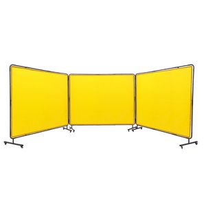 Forniture per Saldatura e Brasatura: Tende Protettive in Vinile Ignifugo a 3 Pannelli 6FT X 8FT per Protezione - Product Image 1