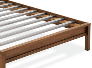 Wholesale Modern Solid Wood Canopy Bed | <b>Arched</b> Headboard 4 Poster Platform Bed <b>Frame</b> - Product Image 4