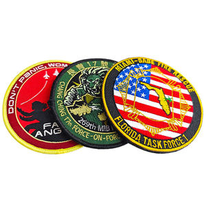Parches Tácticos Bordados Personalizados con Revestimiento de Velcro - Product Image 4