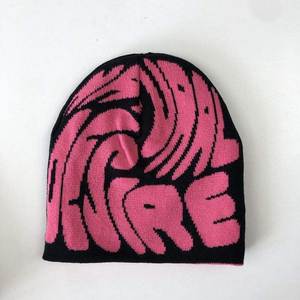 Custom Soft Warm 100% Cotton Waterproof Breathable Digital Printing Street Style Beanie <b>Caps</b> <b>Winter</b> Knitted High Quality Unisex - Product Image 2