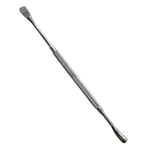 Instrument chirurgical dentaire manuel à double extrémité en acier inoxydable pour greffe osseuse et procédures de chirurgie buccale - Product Image 1