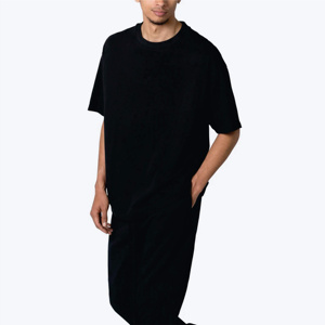 T-shirt en coton surdimensionné pour homme, style décontracté, streetwear d'été, manches courtes, doux, respirant, confortable, t-shirts pour homme - Product Image 4