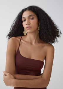 Ruched Solid Full Coverage Brazilian <b>Push</b> <b>up</b> Woven One Piece <b>Swimsuit</b> - Product Image 5