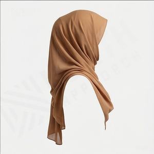 ผ้าคลุมศีรษะฮิญาบแฟชั่นล่าสุด ดีไซน์ใหม่ สวยงามไล่เฉดสีสองโทน ผ้าเนื้อนุ่ม ระบายอากาศได้ดี พรีเมียม ทันสมัย สำหรับผู้หญิง - Product Image 3